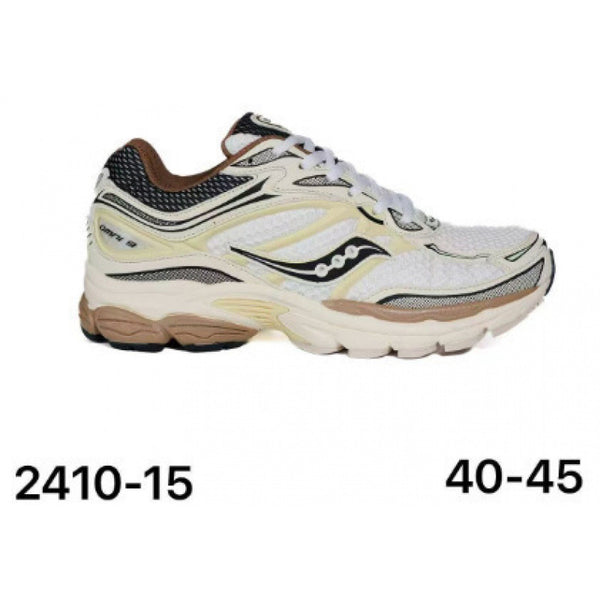 Saucony PROGRID OMNI 9 — Silver / Tan