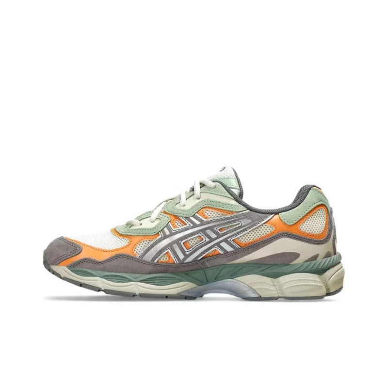 Asics Gel-NYC — Gray Orange Green