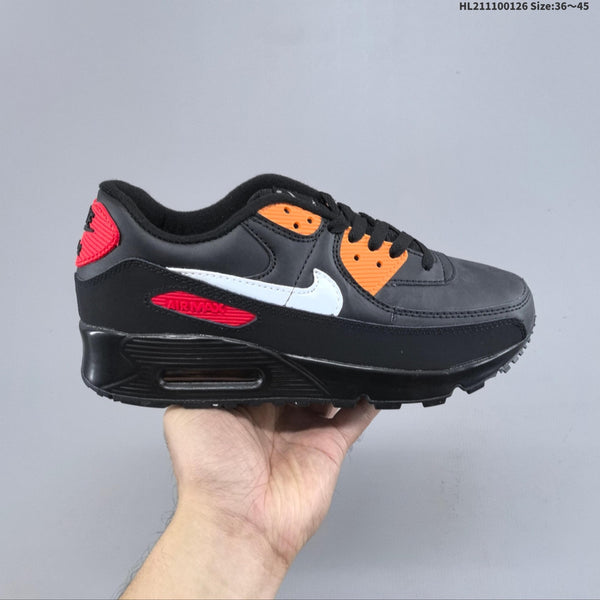 Nike Air Max 90 Black Red Orange