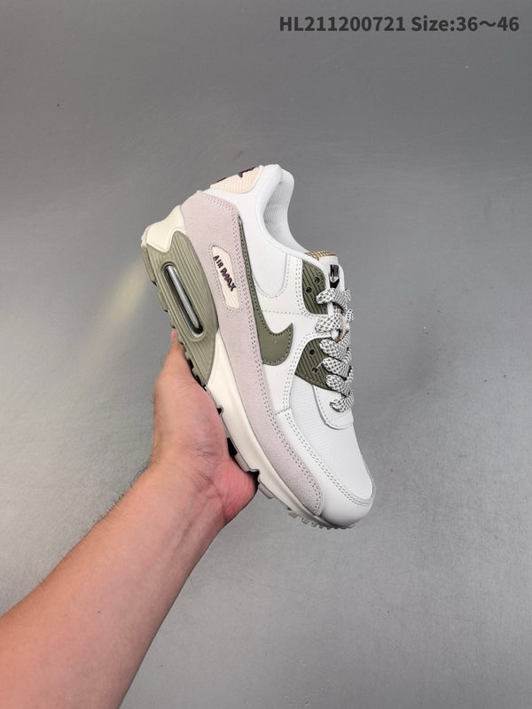 Nike Air Max 90 DM6178-010 White Pink Olive