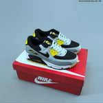 Nike Air Max 90 Light Grey Black Yellow — image 2
