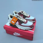 Nike Air Max 90 White Burgundy Pink — image 2