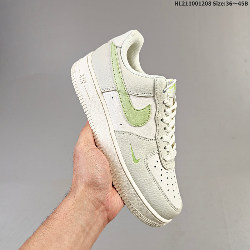 AIR FORCE 1'07 Low Versatile Casual Sport Skateboard Shoe: FJ4146-110