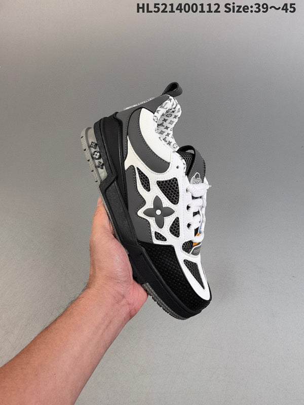 L--- Trainer Sneaker Low Casual Sport Versatile Skateboard Shoe