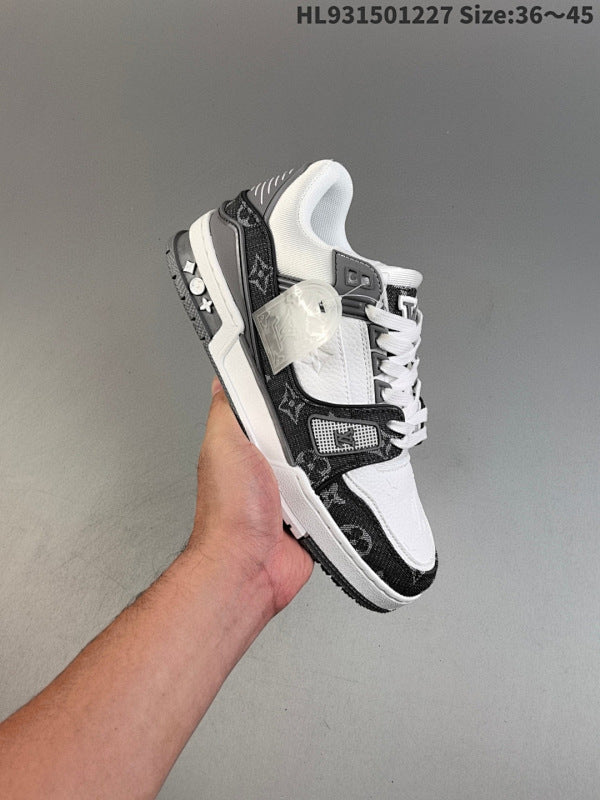 L--- Trainer Sneaker Low Casual Sport Polyvalent Chaussure Skateboard