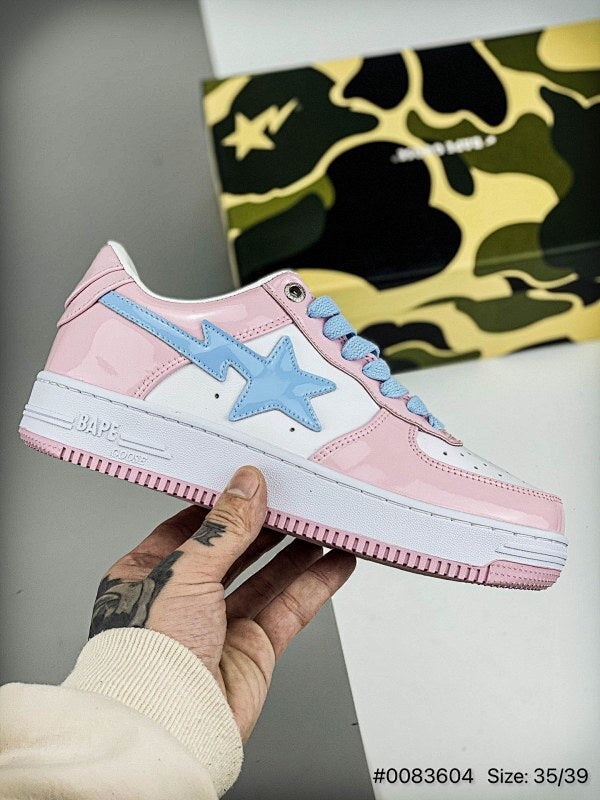 A Bathing Ape BAPE SK8 Sta Low SK8 Series Low Casual Sport Skateboard Shoe BAPE SK8 STA