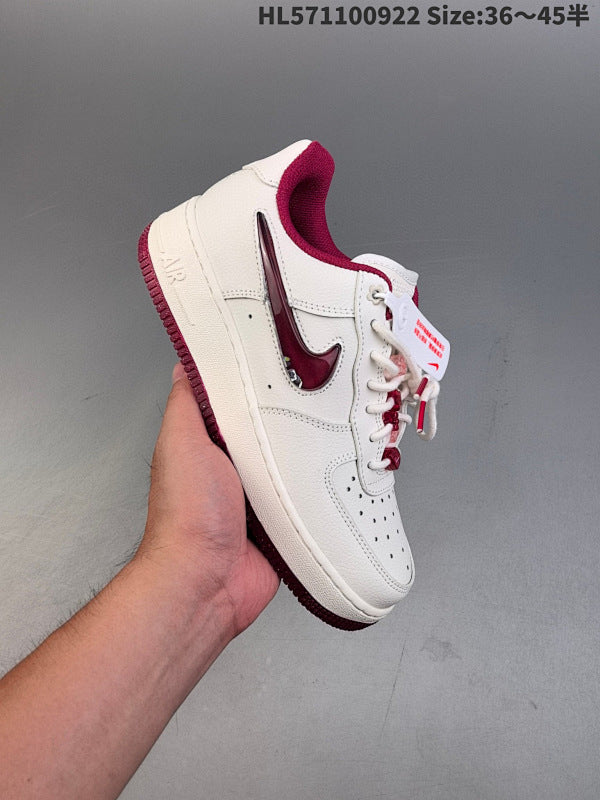 Air Force 1'07 Low "Valentine’s Day" Low Classic Versatile Casual Sports Skateboard Shoes