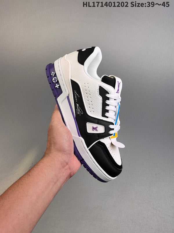 L-- Trainer Sneaker Low Casual Sport Polyvalent Chaussure Skateboard