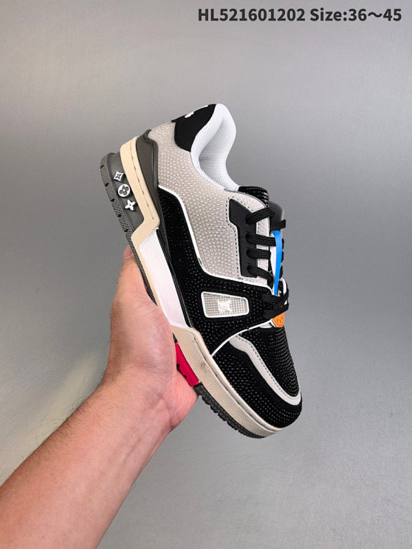 L--- Trainer Sneaker Low Casual Sport Polyvalent Chaussure Skateboard