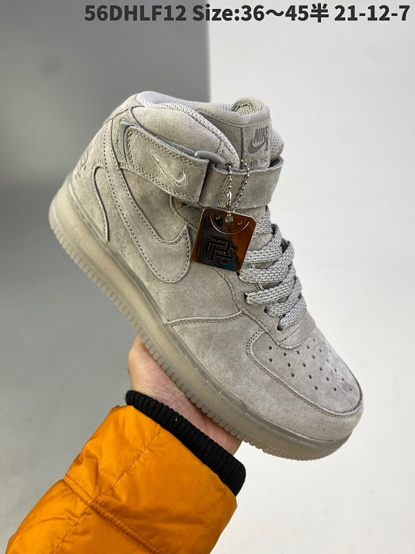 OG quality Air Force 1 MID x Reigning Champ Collaboration