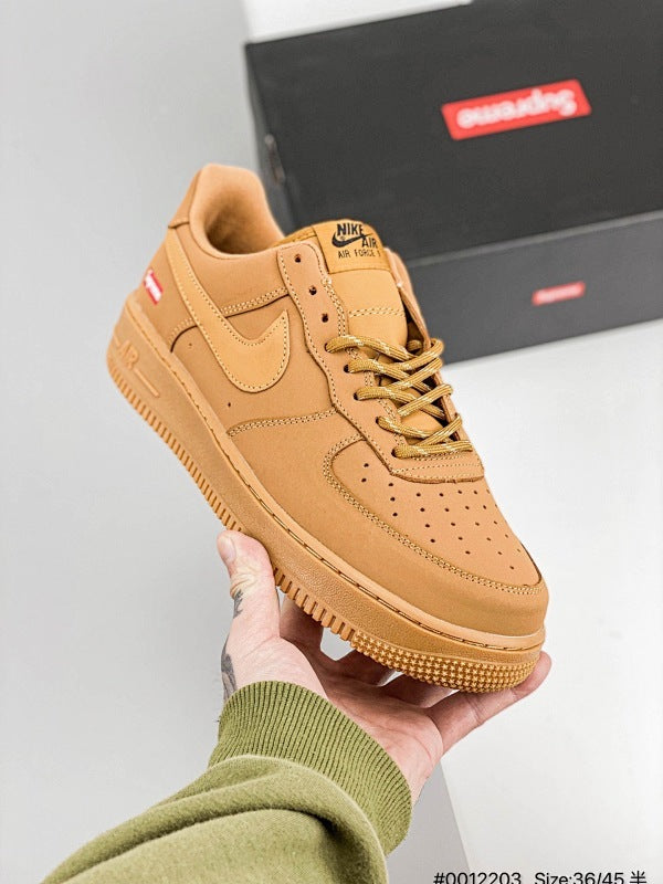 Air Force 1 Low Versatile Casual Sport Skateboard Shoe SUPREME