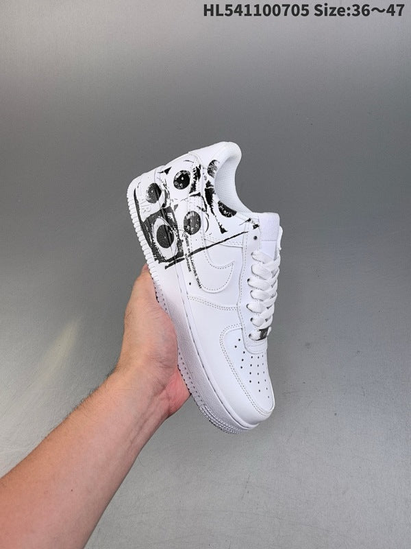 Supreme* Air Force 1"07 Low Versatile Casual Sport Skateboard Shoe