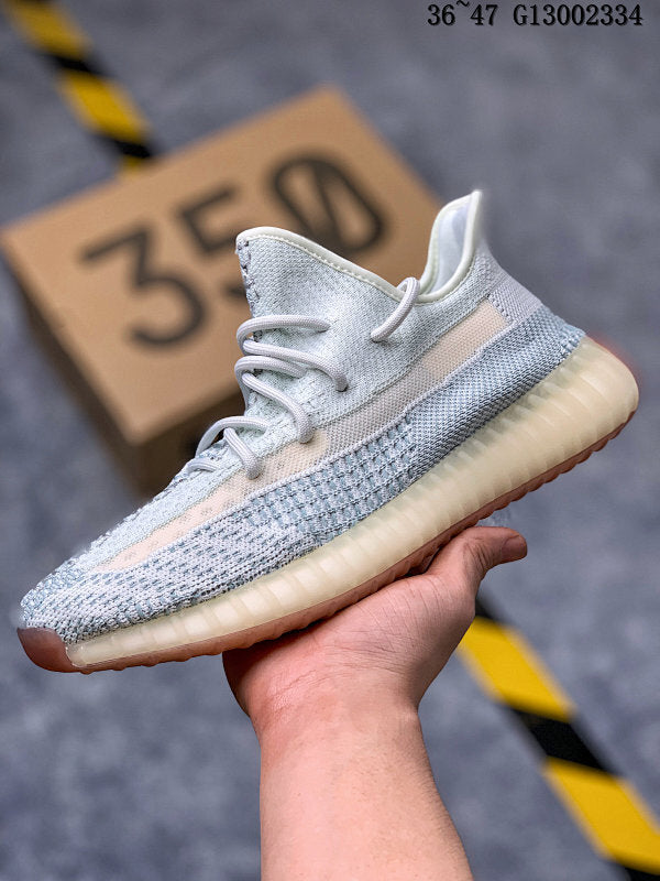 ❗️ YEEZY BOOST 350 V2 "Cloud white" Versatile Casual Sport “ ”EF3087