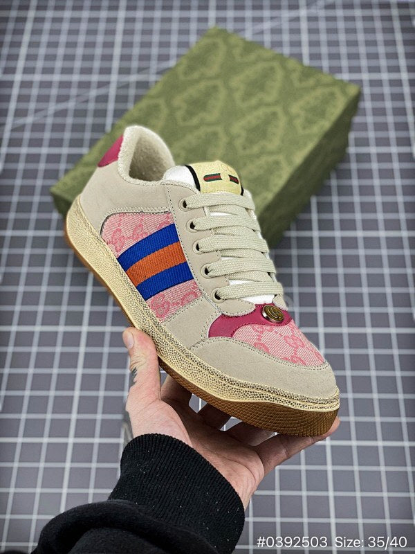 Screener GG Sneaker Classic Retro Versatile Skateboard Shoe