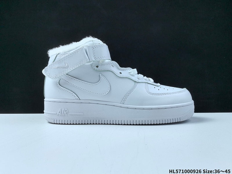 fleece-lined AIR FORCE 1’07 High Polyvalent Casual Sport Chaussure Skateboard