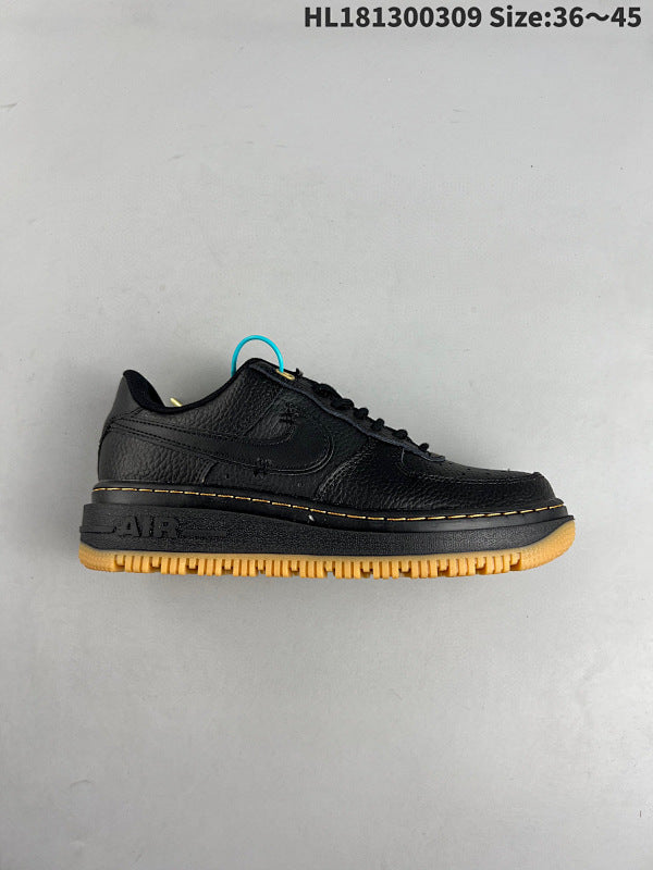 NK Air Force 1 Low Luxe Antidérapant Low Polyvalent Casual Sport Chaussure Skateboard DB4109