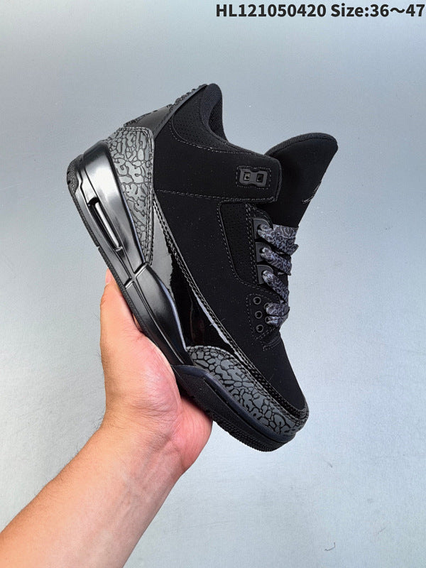 Air Jordan 3 Retro "Black Cat" AJ3 3 aj3 3 136064-002