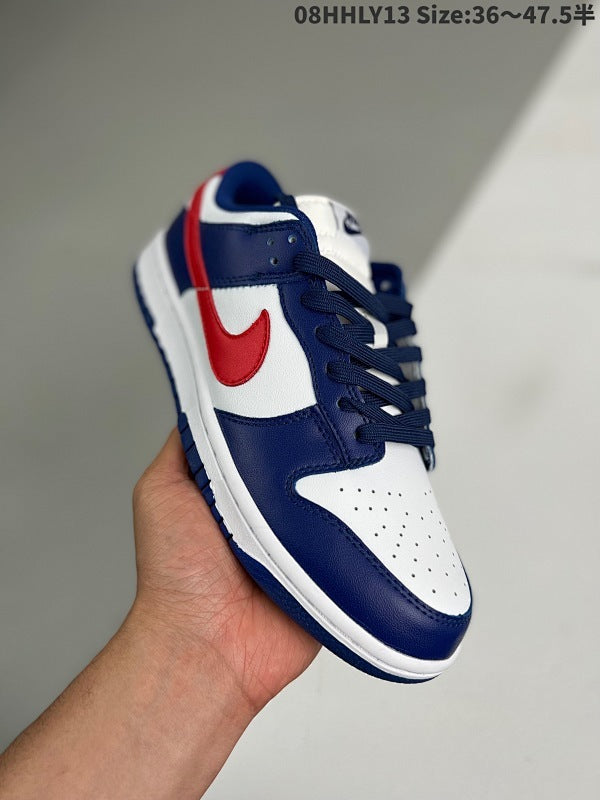 Dunk Low "White and University Red" SB Low DD1503-119