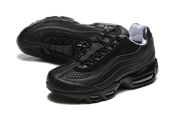 The Corteiz x Air Max 95 Black with white 1895-500