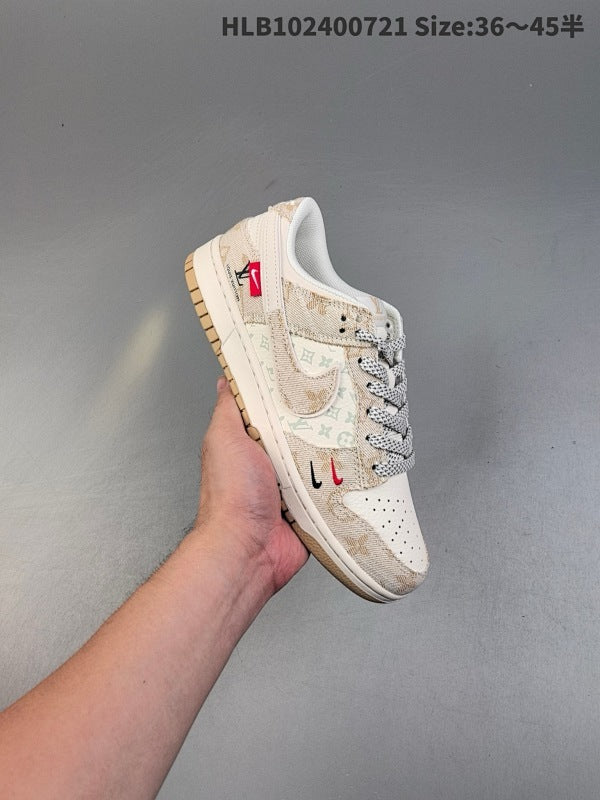 NK Dunk Low Retro “DIY” Low Casual Sport Skateboard Shoe QW5836
