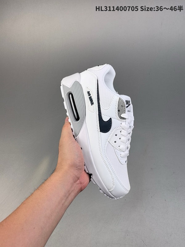 Air Max 90 Retro Versatile Casual Sport Retro: IB7680 100