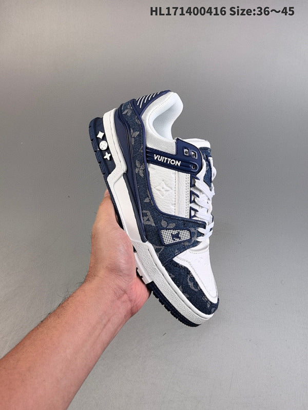 L--- Trainer Sneaker Low Casual Sport Versatile Skateboard Shoe