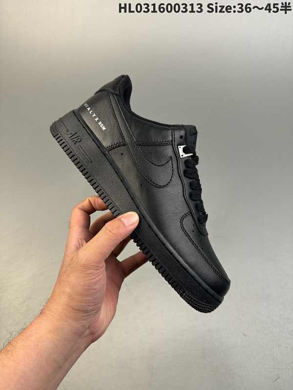 Air Force 1 Low Low Polyvalent Casual Sport Skate Shoe ALYX BLACK