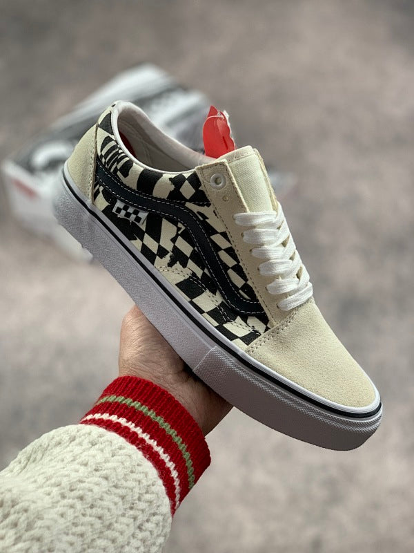 oId skool Low Chaussure Skateboard Rétro
