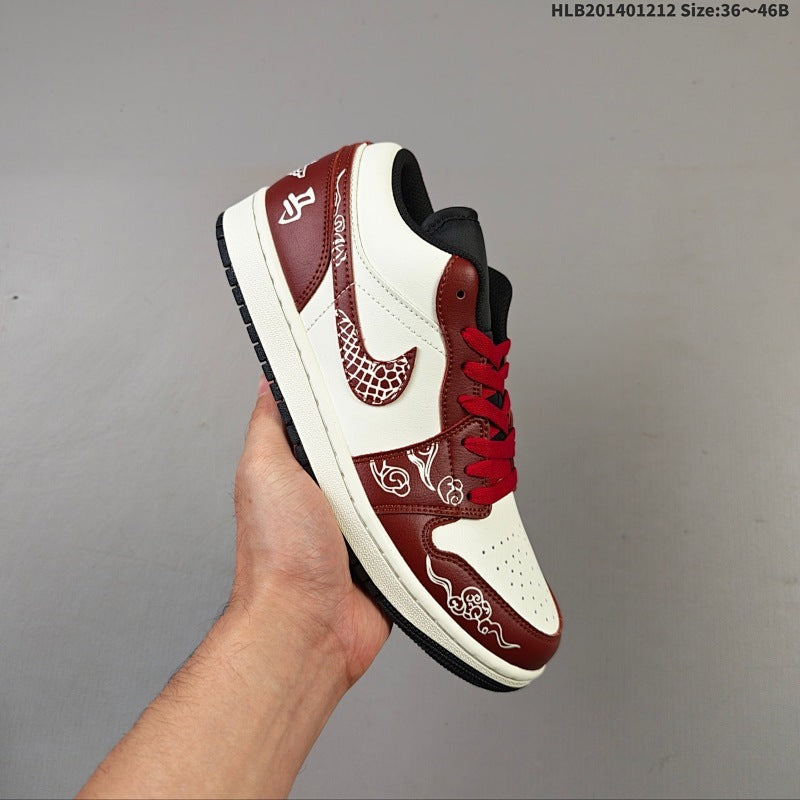 Air Jordan 1 Low Limited Edition Year of the Horse AJ1 1 Low Casual Skate Shoe 553558 081