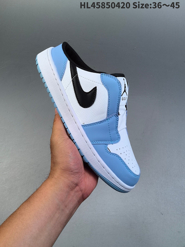 Air Jordan 1 Low Mule Golf "University Blue" Low FJ1214-400