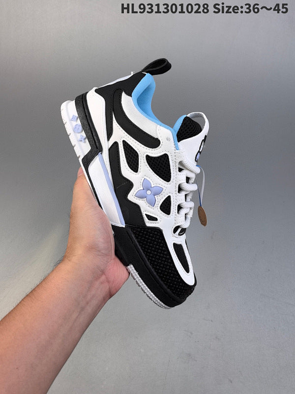 L--- Vu Trainer Sneaker Low Casual Versatile Skateboard Shoe