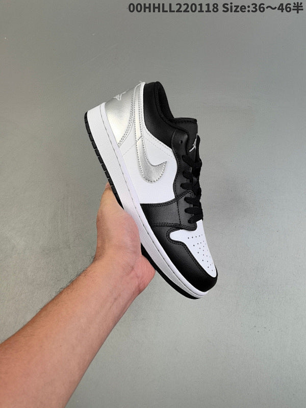 Air Jordan 1 Low "Silvery" Low AJ1 1 aj1 1 553558-131 553560-131