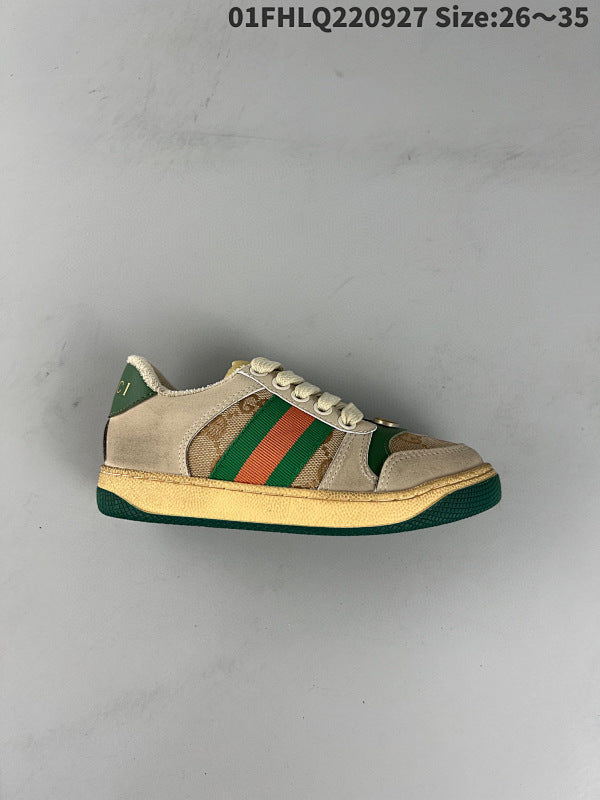 Gu** Distressed Screener sneaker Série Classique Rétro Polyvalent Chaussure Skateboard