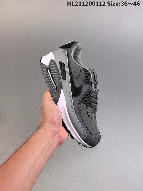 Air Max 90 Série Low Rétro Polyvalent Casual Sport :FB9658-001