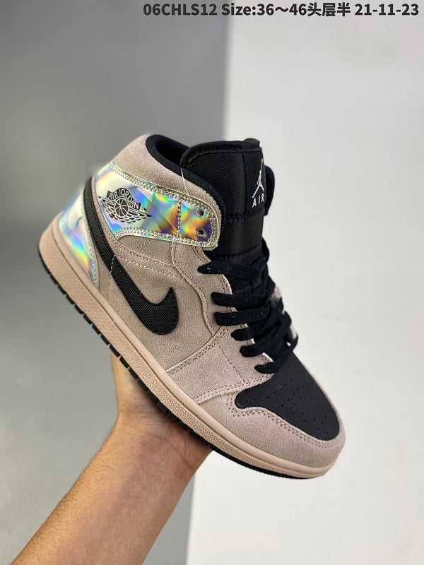 Air Jordan 1 Mid “Milan” Light Bone 1 36-46