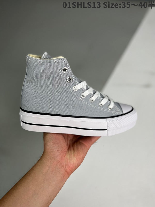 Chuck Taylor All Star Lift OX"White/Black" Classique