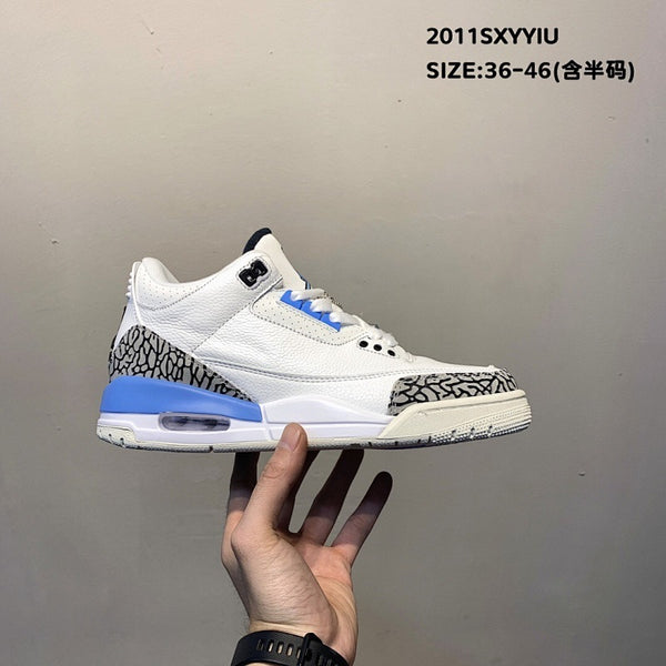 Air Jordan 3 Retro AJ3 Mid Rétro Casual Sport Chaussure Basketball