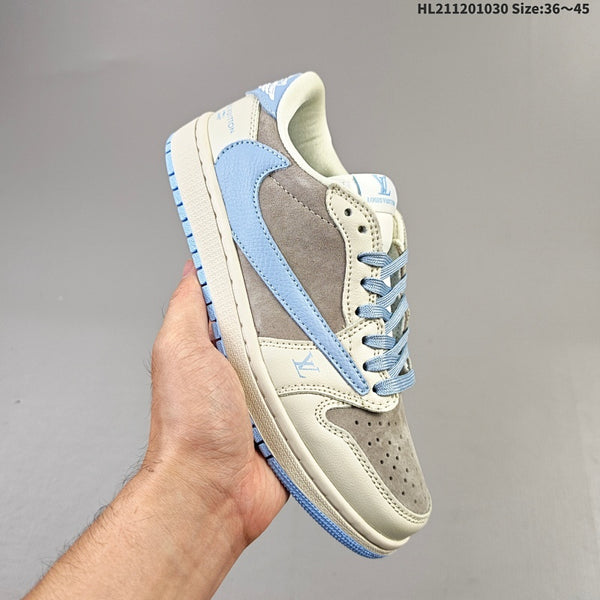Air Jordan 1 x Travis Scott AJ1 Reverse Swoosh ‘DIY’ :XY2688-103EUR