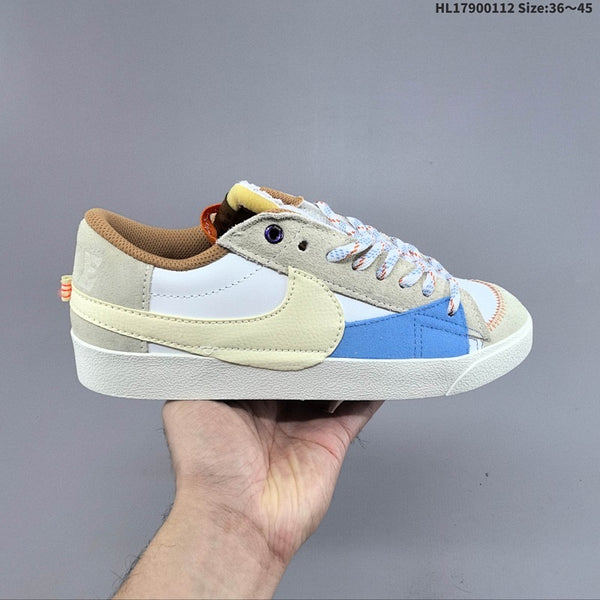 Blazer Low‘77 Jumbo Classique Polyvalent Low Casual Sport Chaussure Skateboard