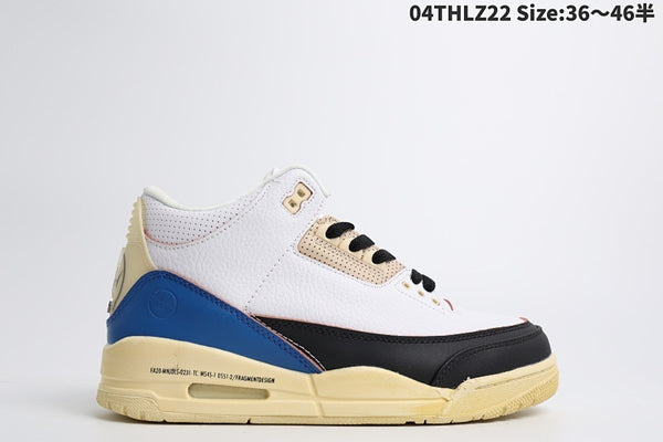Fragment Design x Air Jordan 3 Collaboration AJ3 3 aj3 3