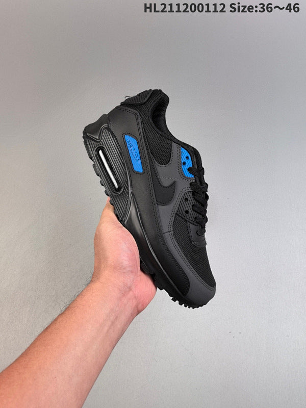 Air Max 90 Low Retro Versatile Casual Sport Series: FB9658-001 36-48