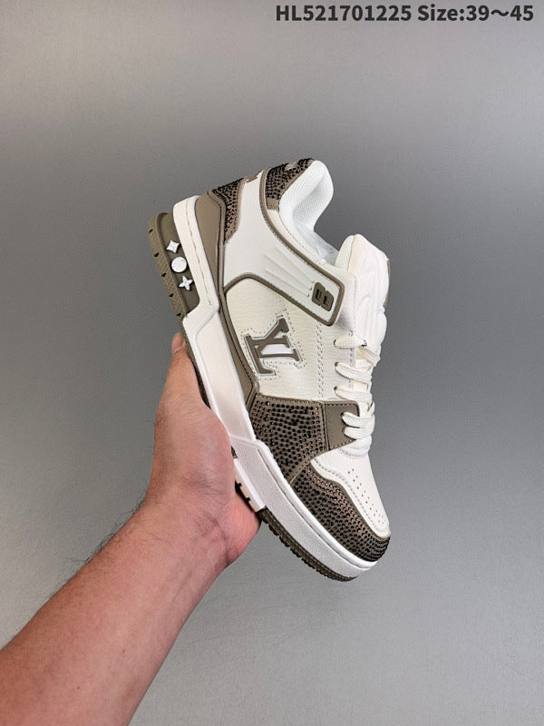 L--- Trainer Sneaker Low Casual Versatile Skateboard Shoe