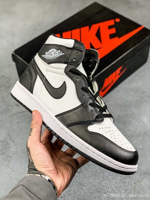 # /Air Jordan 1 Mid 1AJ1 High Series Casual Versatile Skateboard Shoe Air Sole