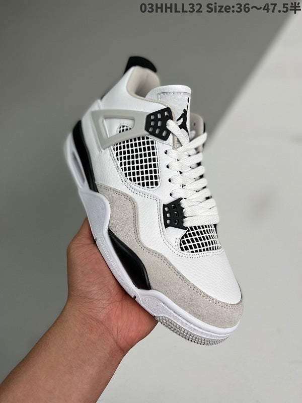 Air Jordan 4 "Military Black" AJ4 4 aj4 Chaussure Basketball Série