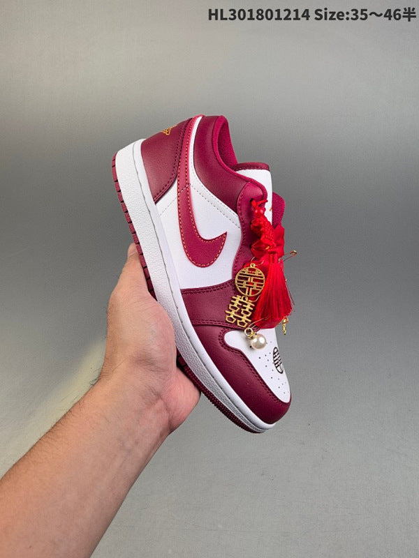 Air Jordan 1 Low “Gym Red” Low AJ1 553558-605