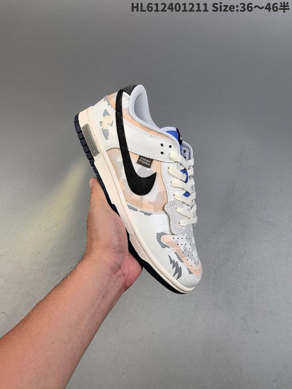 NK Dunk Low Retro "DIY" Low Casual Sport Skate Shoe FQ8826-100 size:
