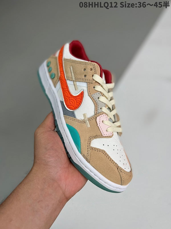 NK Dunk Scrap "Shapeless, Formless, Limitless" Retro Casual Skateboard Shoe: DQ4975 181