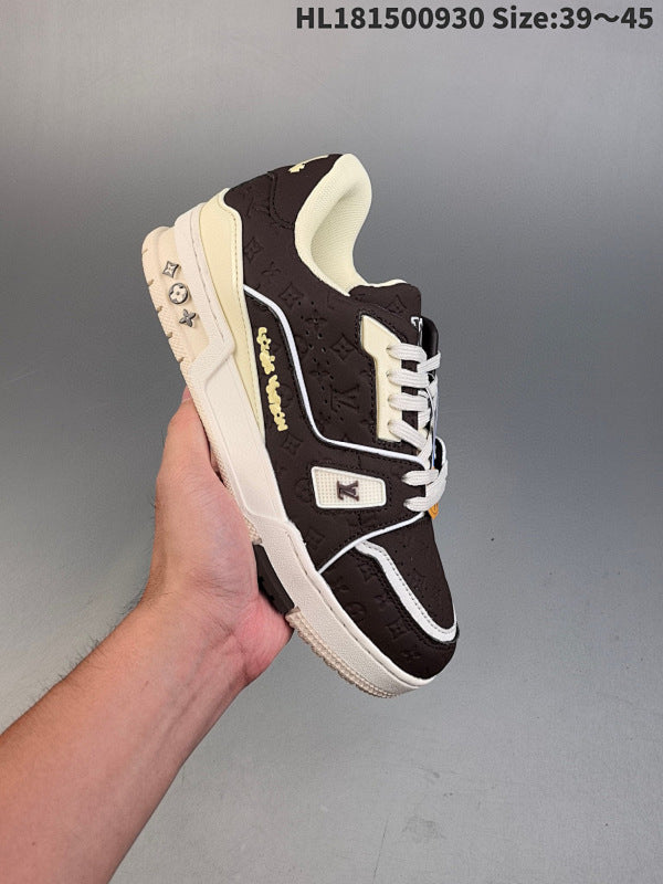 L-- Trainer Sneaker Low Casual Sport Polyvalent Chaussure Skateboard