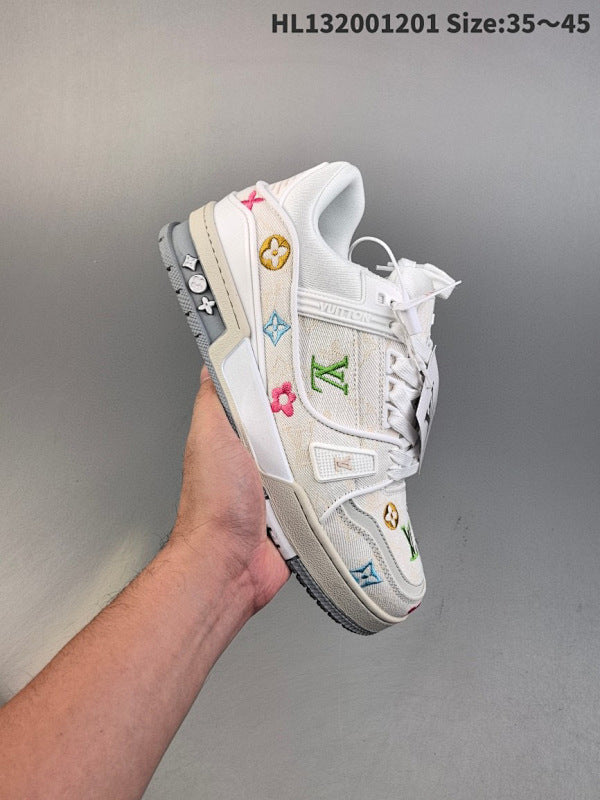 L--- Trainer Sneaker Low Casual Sport Polyvalent Chaussure Skateboard
