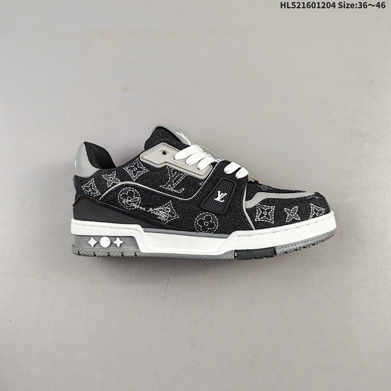 L---- Trainer Sneaker Low Casual Versatile Skateboard Shoe